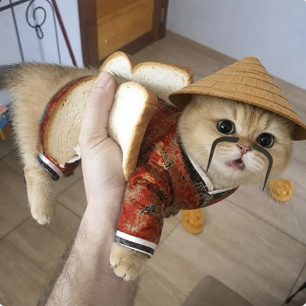 Bread cat